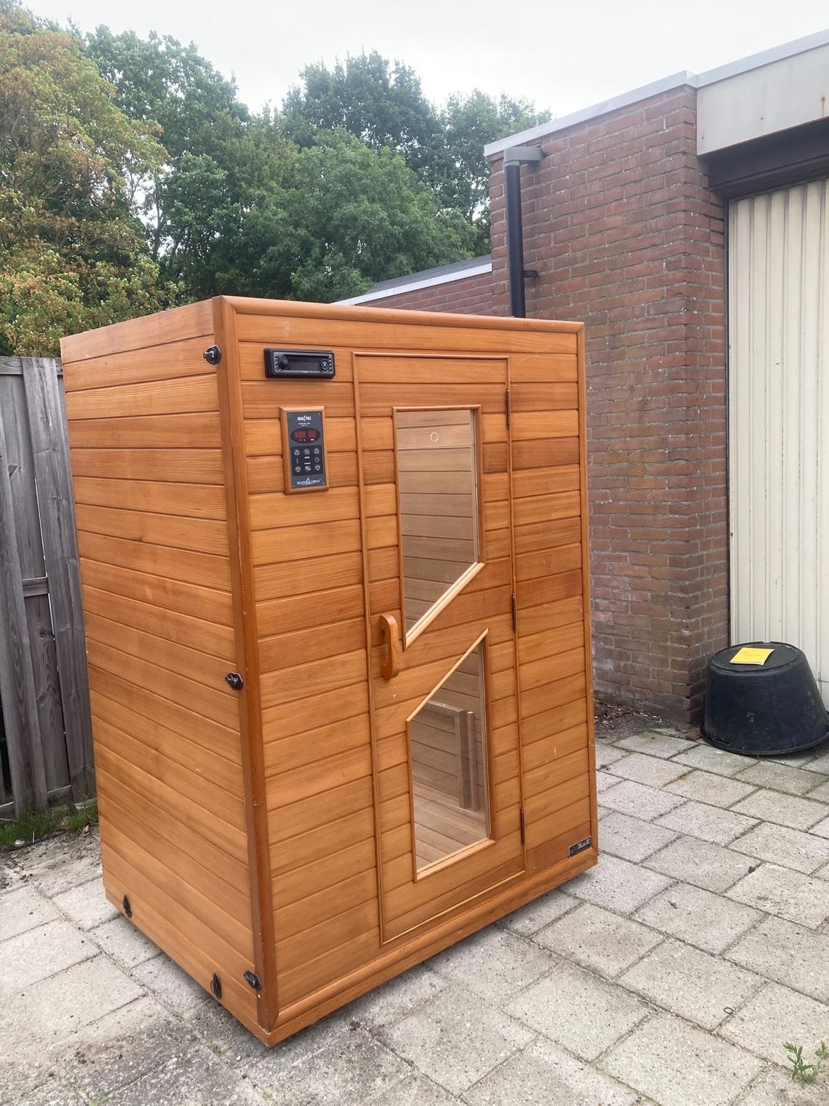 Infrarood sauna - zo goed als nieuw, Ophalen of Verzenden, Zo goed als nieuw, Infrarood, Complete sauna