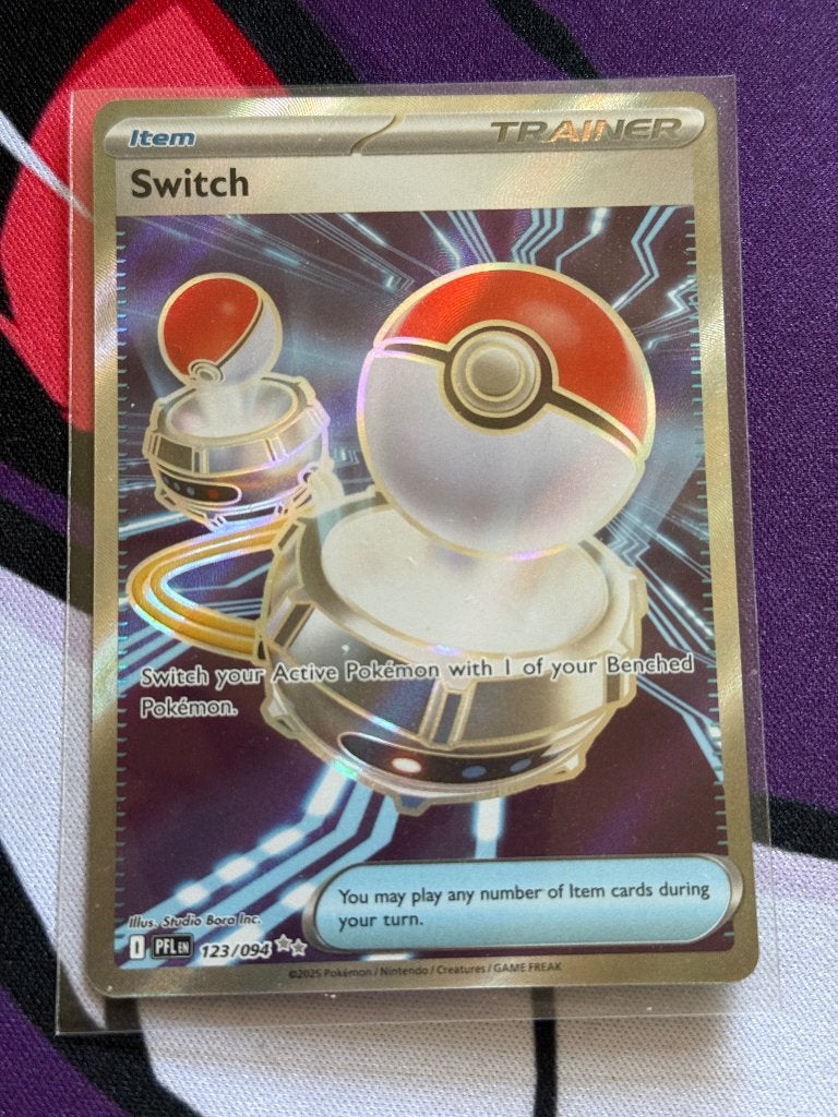 Pokemon switch 123/94, Verzenden, Nieuw, Losse kaart, Foil