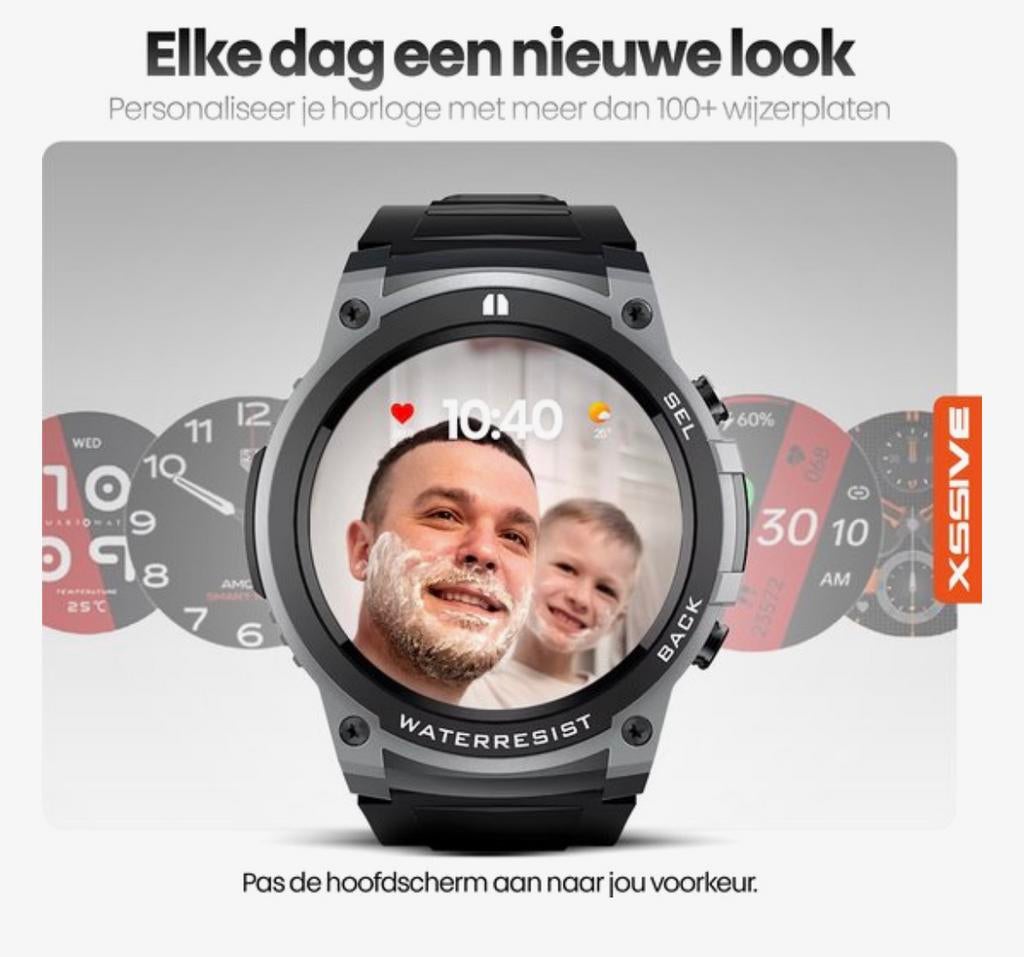 Smart watch, Sieraden, Tassen en Uiterlijk, Horloges | Kinderen, Zo goed als nieuw, Jongen of Meisje, Ophalen of Verzenden