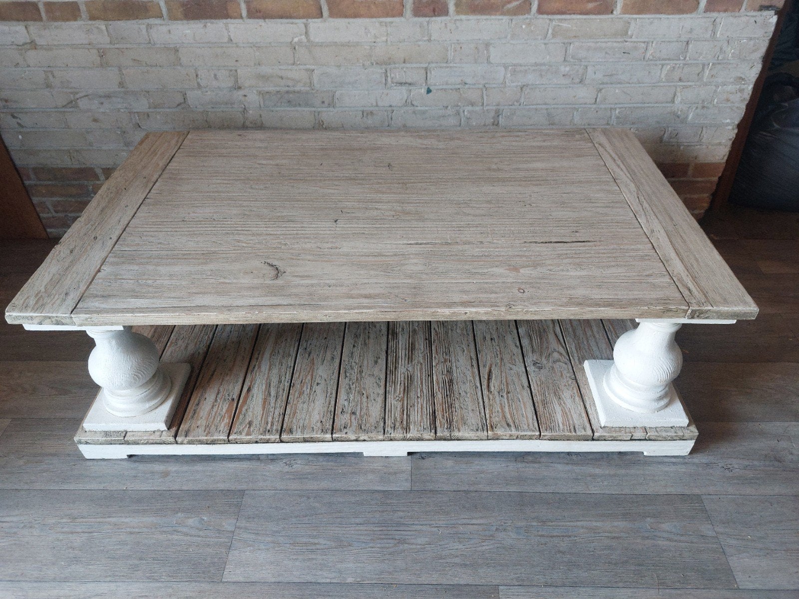 Tower Living Monza Salontafel - Zeer robuust en stijlvol, Huis en Inrichting, Ophalen, Gebruikt, Overige houtsoorten, 100 tot 150 cm