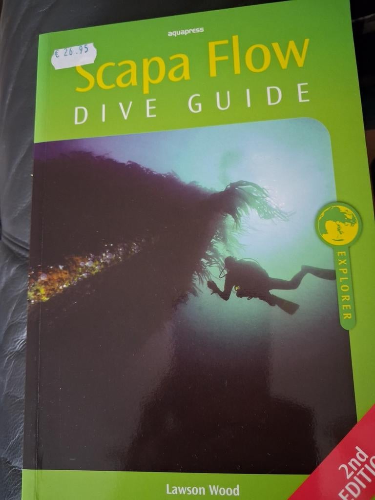 Scapa Flow Dive Guide - Duikgids Schotland, Ophalen of Verzenden