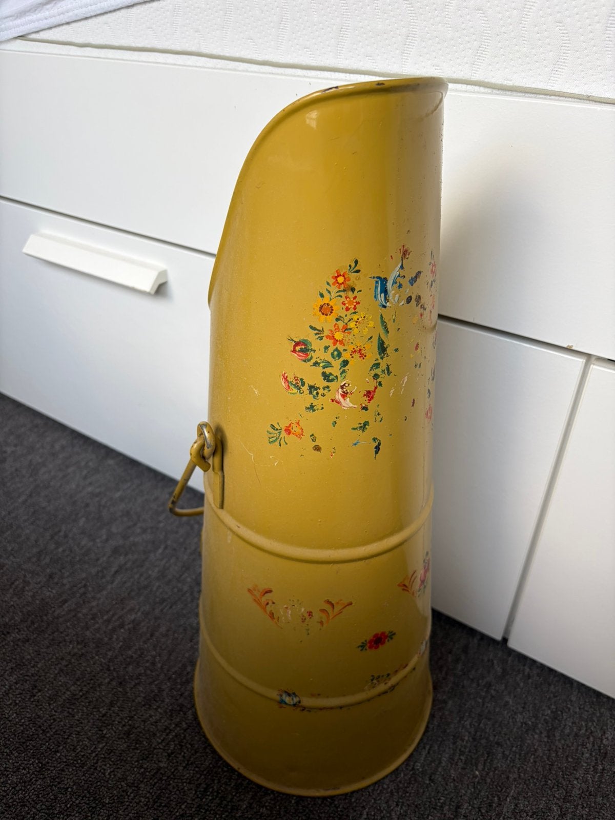 Oude Email petroleum, Huis en Inrichting, Ophalen of Verzenden, Zo goed als nieuw