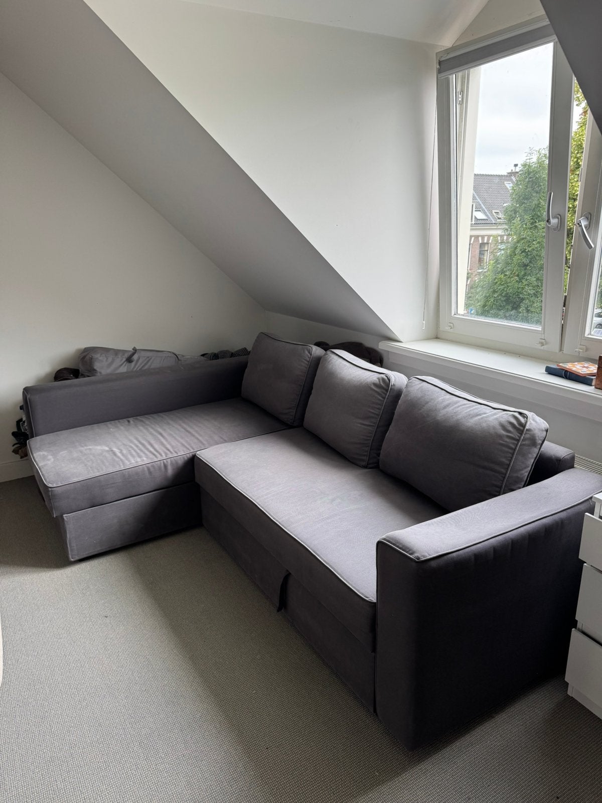Free Ikea sofa bed, Ophalen, Zo goed als nieuw, Tweepersoons, 210 cm