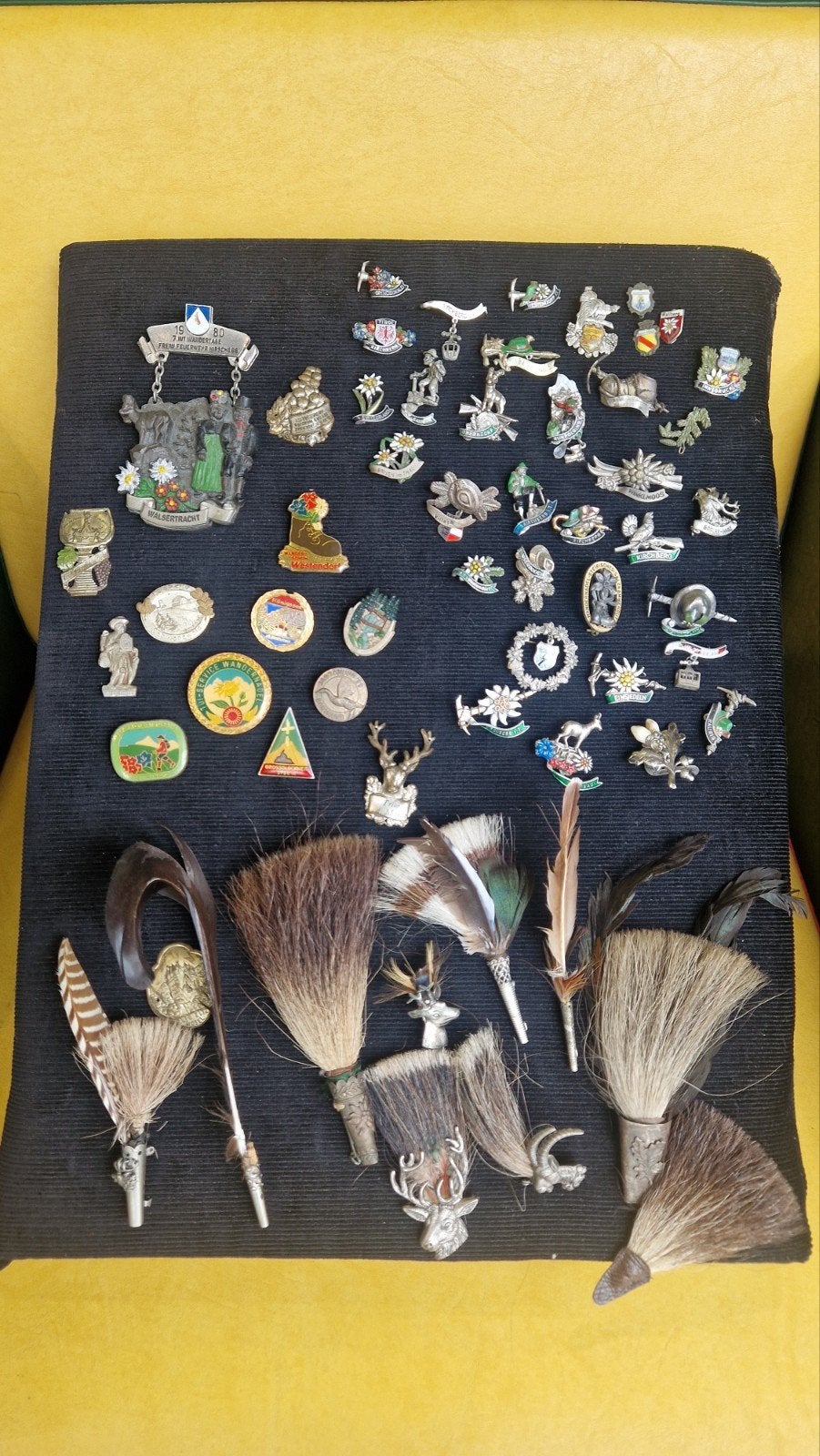 60+ Oostenrijkse Wandeltocht Hoedenspelden & Hoedenveren, Ophalen of Verzenden, Gebruikt
