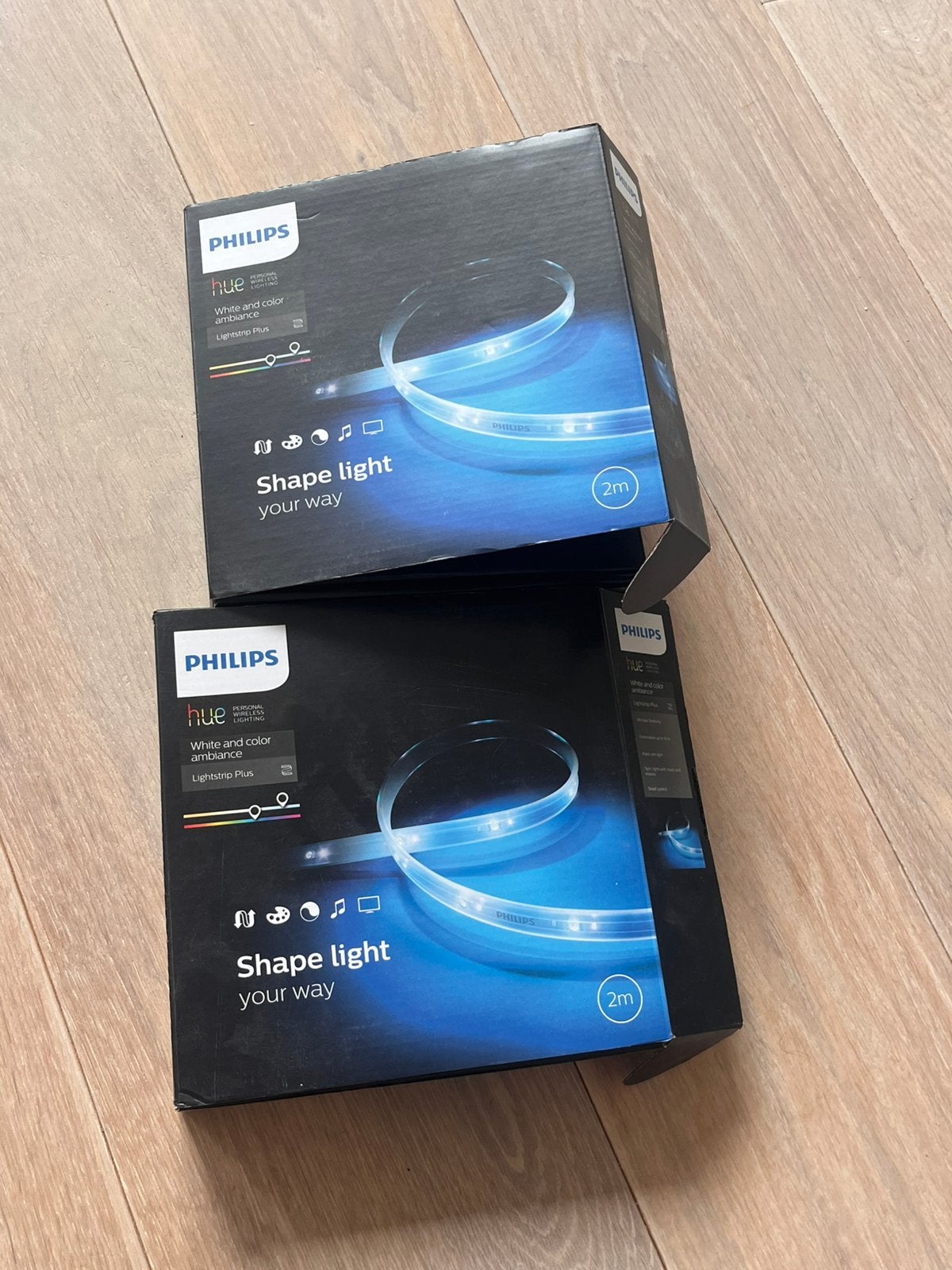 Philips Hue lightstrip plus (oude model), Huis en Inrichting, Led-lamp, Gebruikt, Overige fittingen, Ophalen of Verzenden