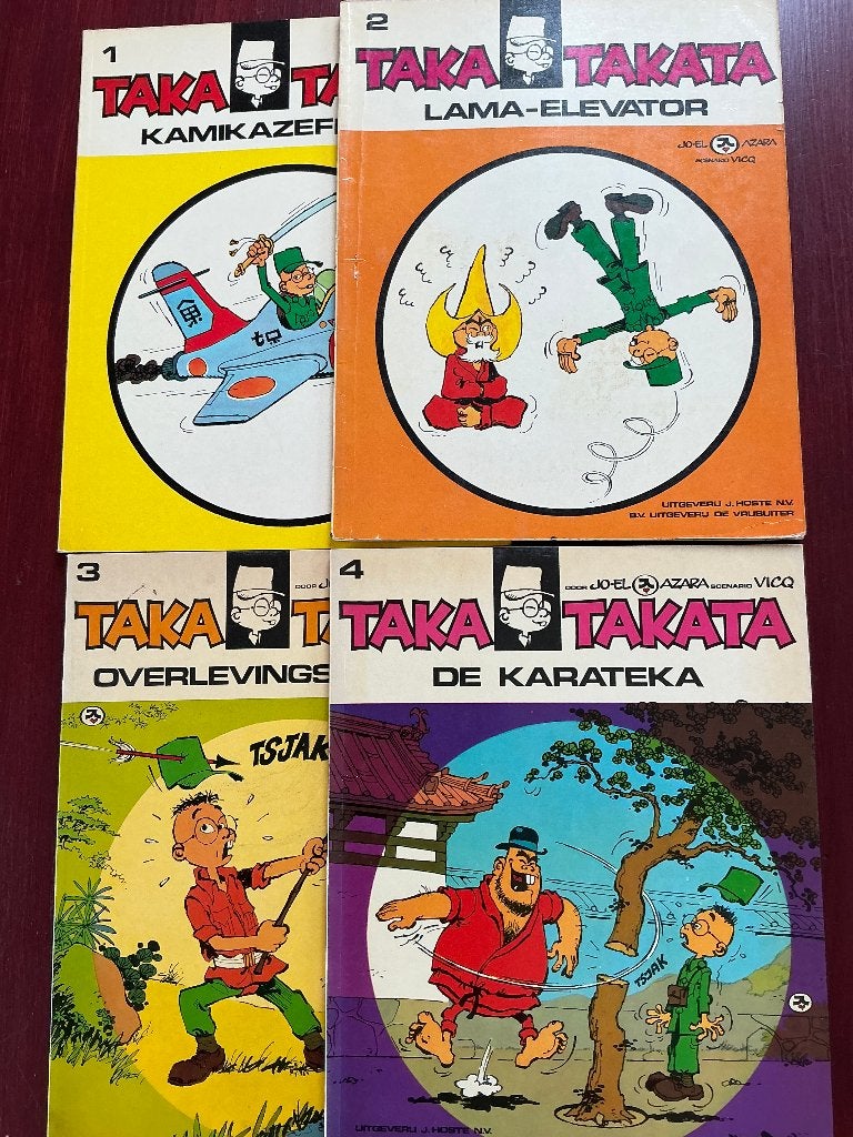 Taka Takata, Complete serie of reeks, Ophalen of Verzenden, Gelezen