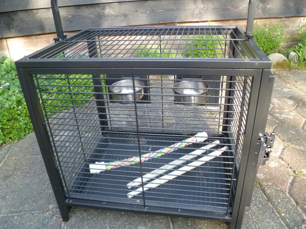 Vogelkooi Keddoc, Dieren en Toebehoren, Ophalen, Zo goed als nieuw, Metaal, Vogelkooi