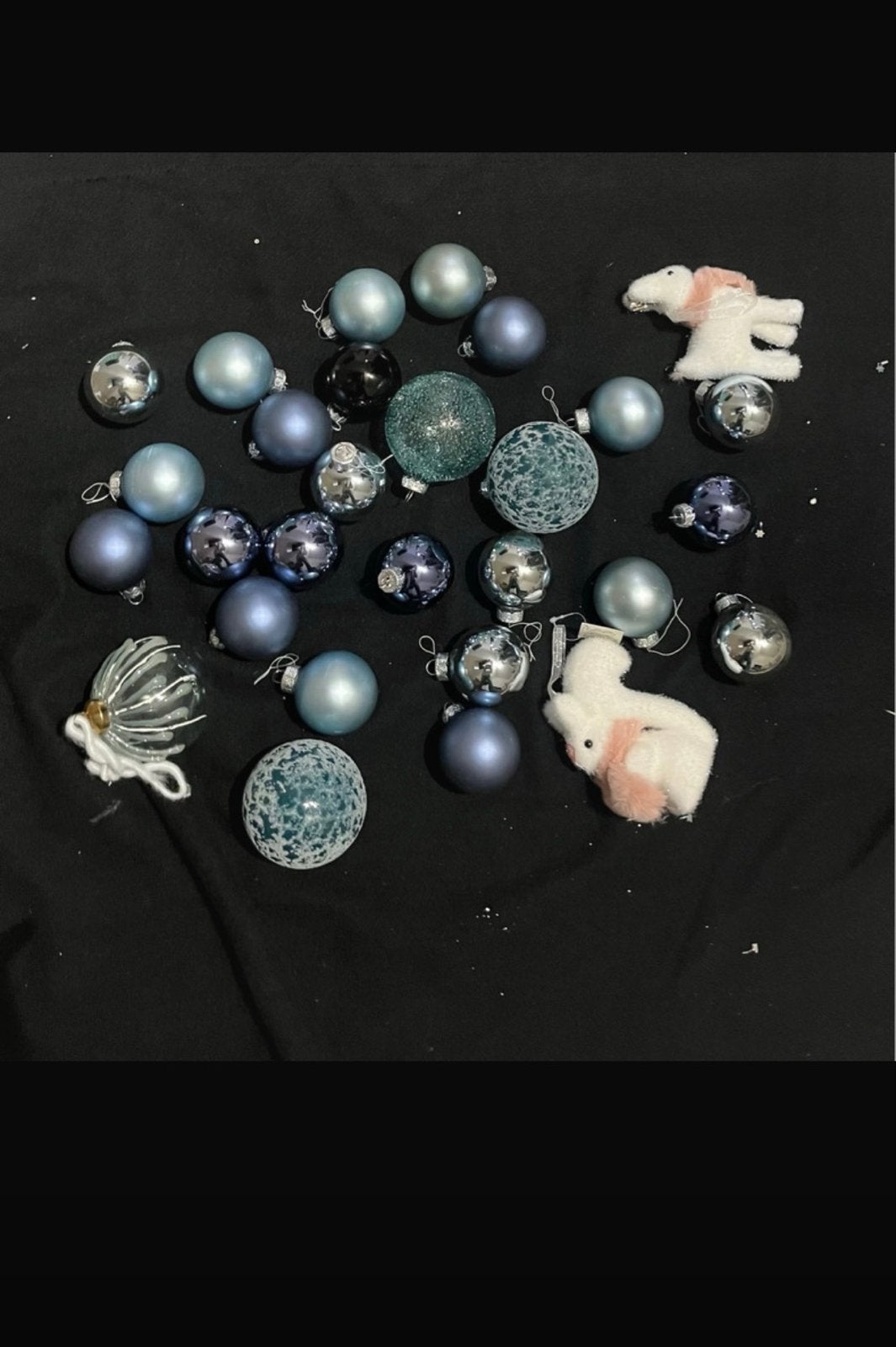 Kerst thema blauw, Diversen, Ophalen of Verzenden, Zo goed als nieuw