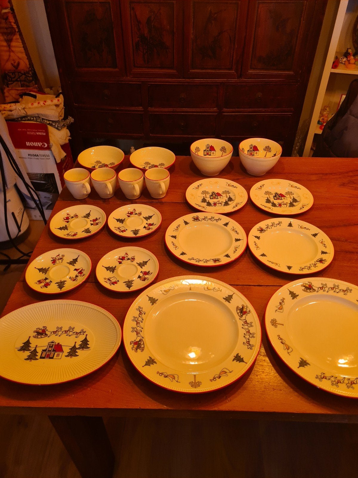 wedgwood Kest service, Ophalen, Wedgwood