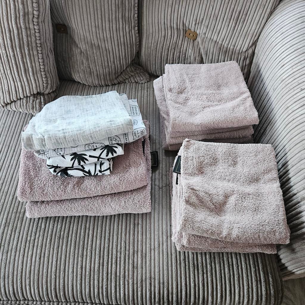 Handdoeken, Ophalen, Gebruikt, Roze, Handdoek