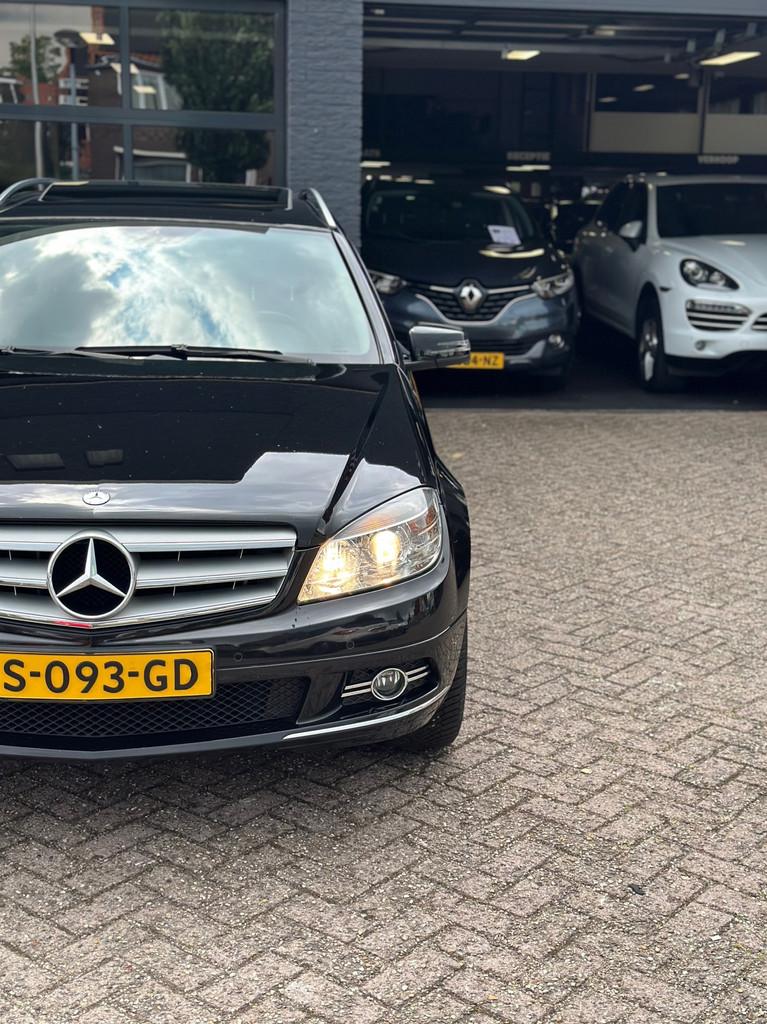 Mercedes-Benz C-klasse Estate 180 K BlueEFFICIENCY Xenon|Pan, Auto's, Mercedes-Benz, Automaat, Achterwielaandrijving, Zwart, 14 km/l