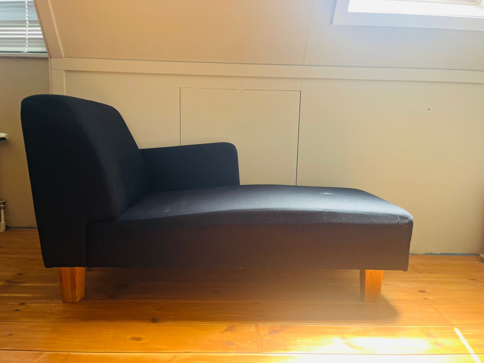 In prijs verlaagd (Mini) Chaise Longue/Sofa Ikea 90ties, Ophalen, Gebruikt, Eenpersoons, Minder dan 150 cm