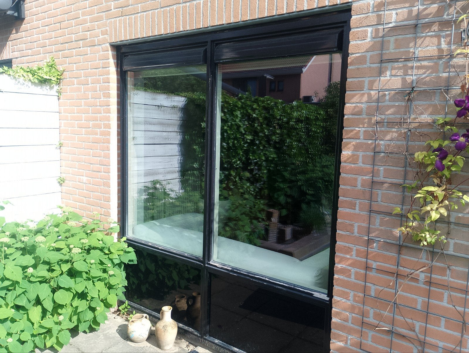 Pui met vaste ramen, Doe-het-zelf en Verbouw, Ophalen, 200 cm of meer, 200 cm of meer