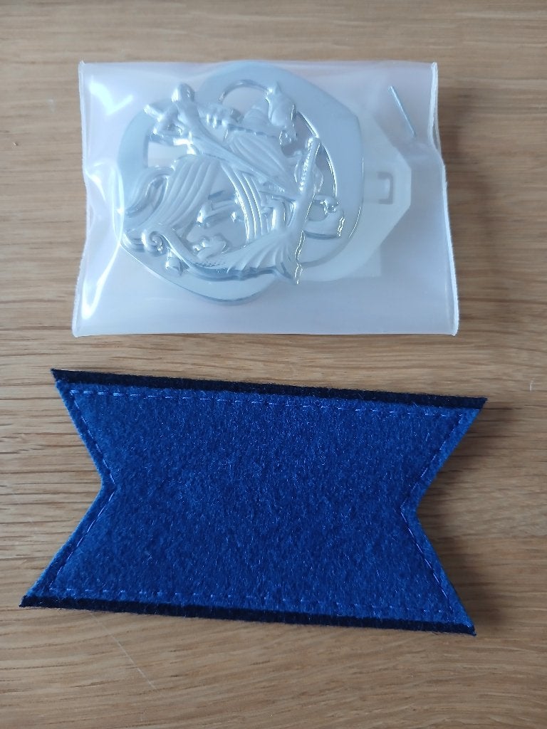 Baretembleem Huzaren van Boreel, Verzenden, Landmacht, Nederland, Embleem of Badge
