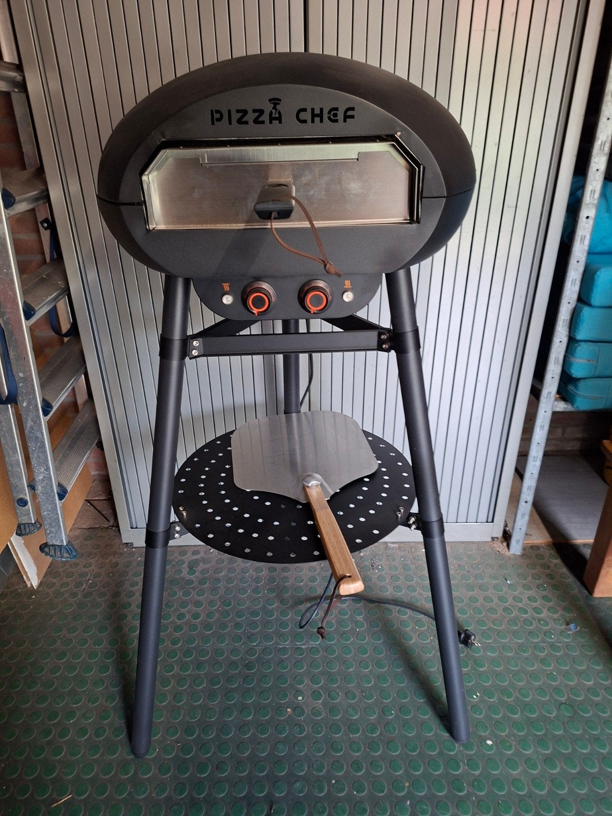 Elektrische Pizza Oven op Statief, Ophalen, Nieuw, Pizza Chef