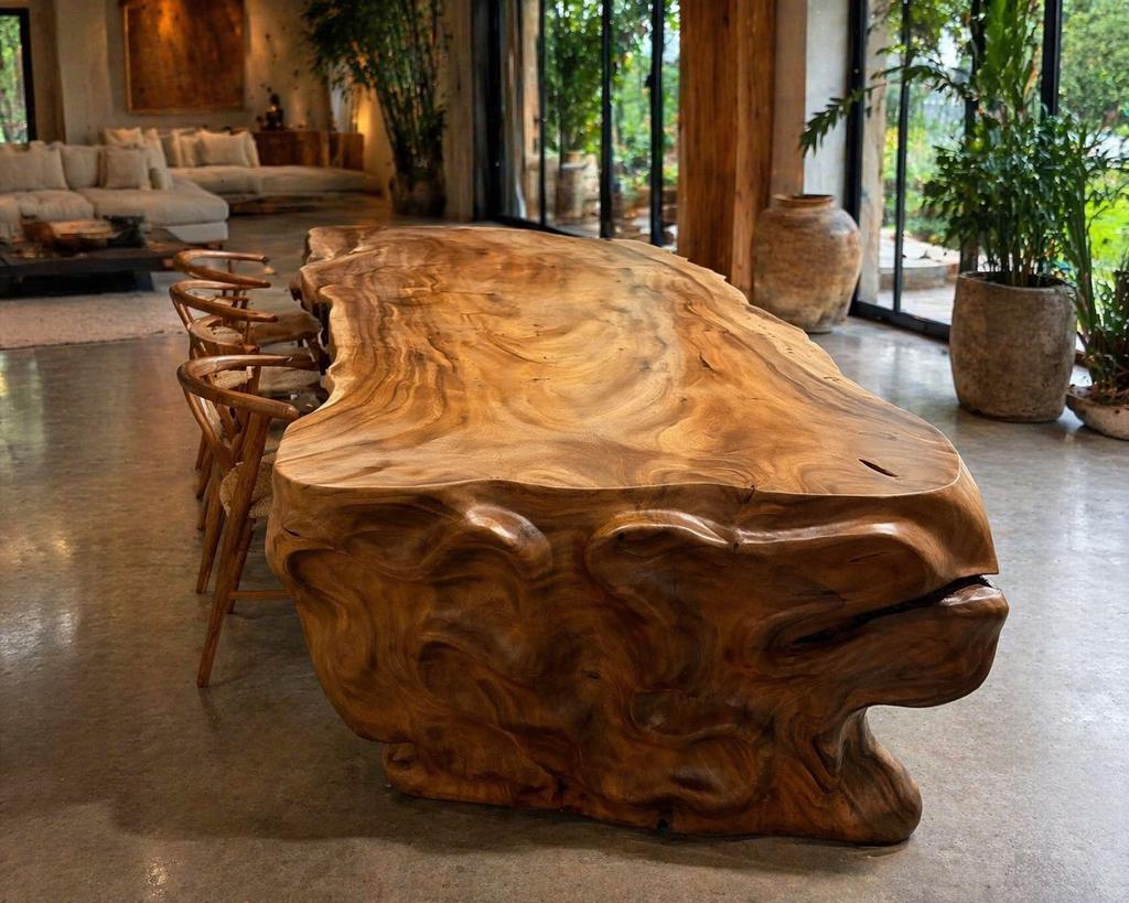 GROTE VOORRAAD BOOG SUAR TAFEL TAFELS SCHERP GEPRIJSD !, Verzenden, Eiken, Plank, 50 mm of meer