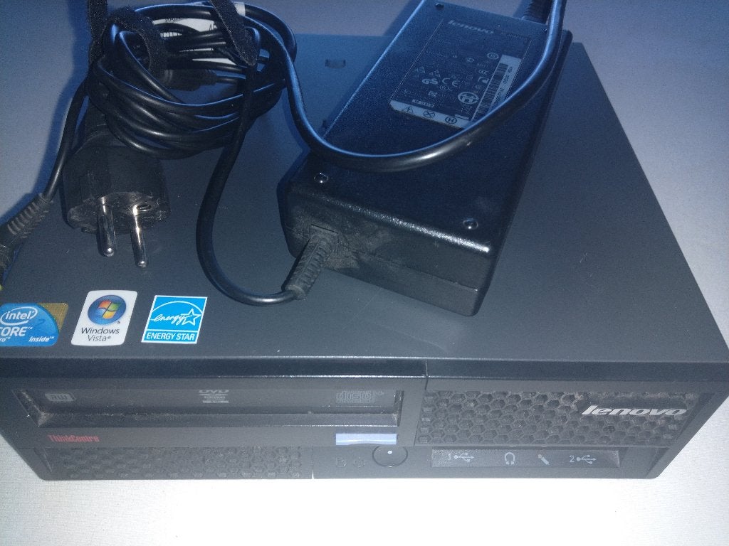 0077 -  Lenovo ThinkCentre M58-SFF (7637W79), Computers en Software, Desktop Pc's, Ophalen, HDD, 2 tot 3 Ghz, 150Gb