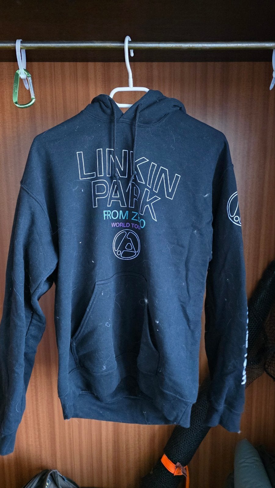 Linkin Park 'From Zero' World Tour Hoodie - Nieuwstaat, Ophalen, Maat 48/50 (M), Zwart, Nieuw
