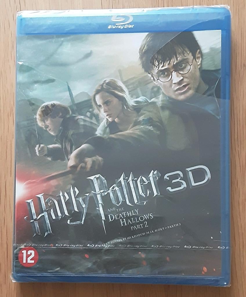 Harry Potter 3D Deathly Hallows Part 2 Blu-ray nieuw, Cd's en Dvd's, Blu-ray, Ophalen of Verzenden