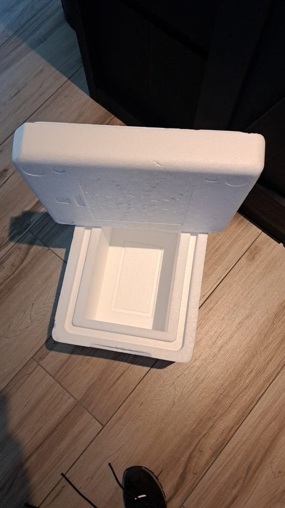 Gebruikte Piepschuim dozen, Ophalen