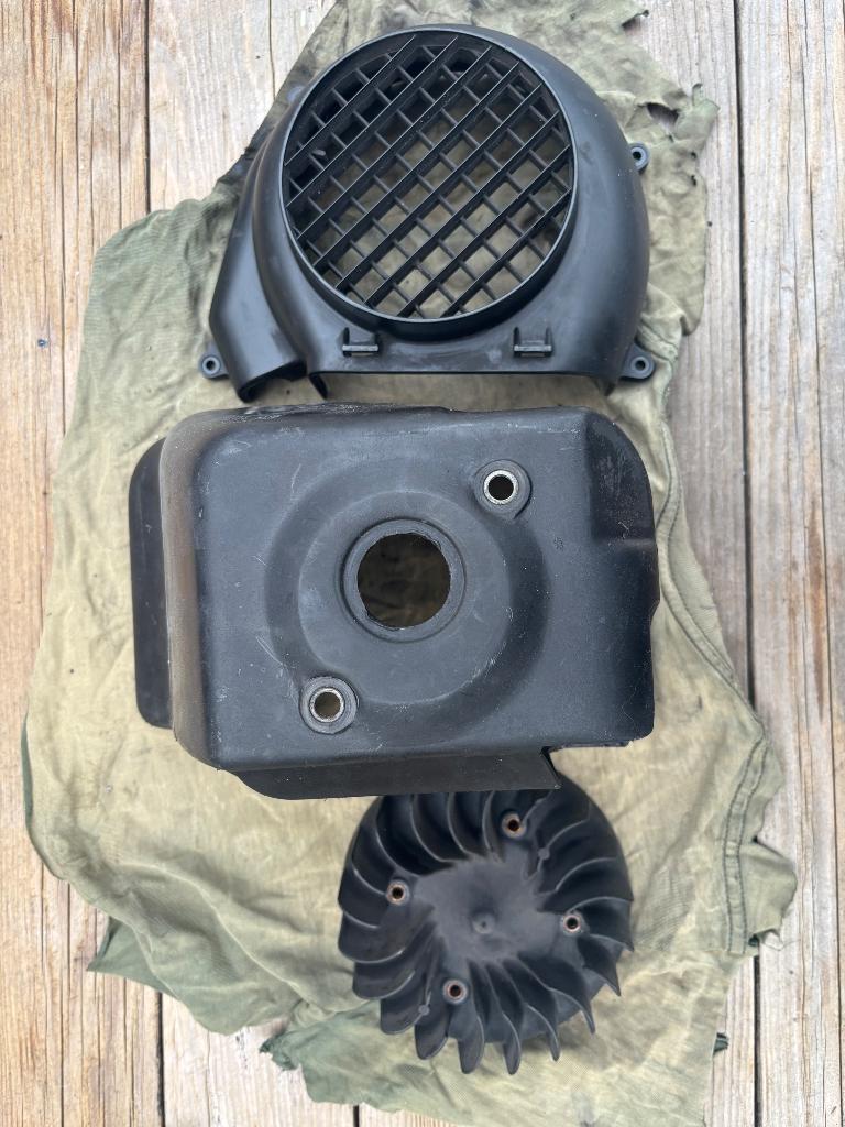 Piaggio Skipper koelkappen set, Ophalen of Verzenden