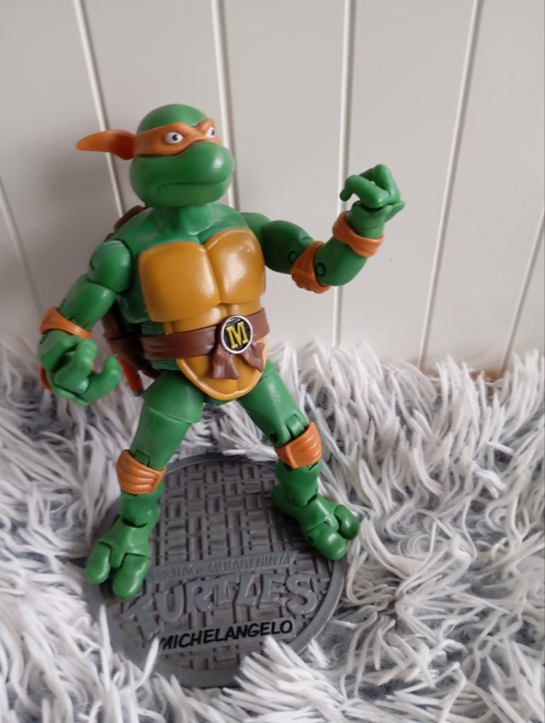 TURTLES MICHELANGELO UIT 2012 NU 15€ ZIE FOTO,S, Verzamelen, Poppetjes en Figuurtjes, Ophalen of Verzenden