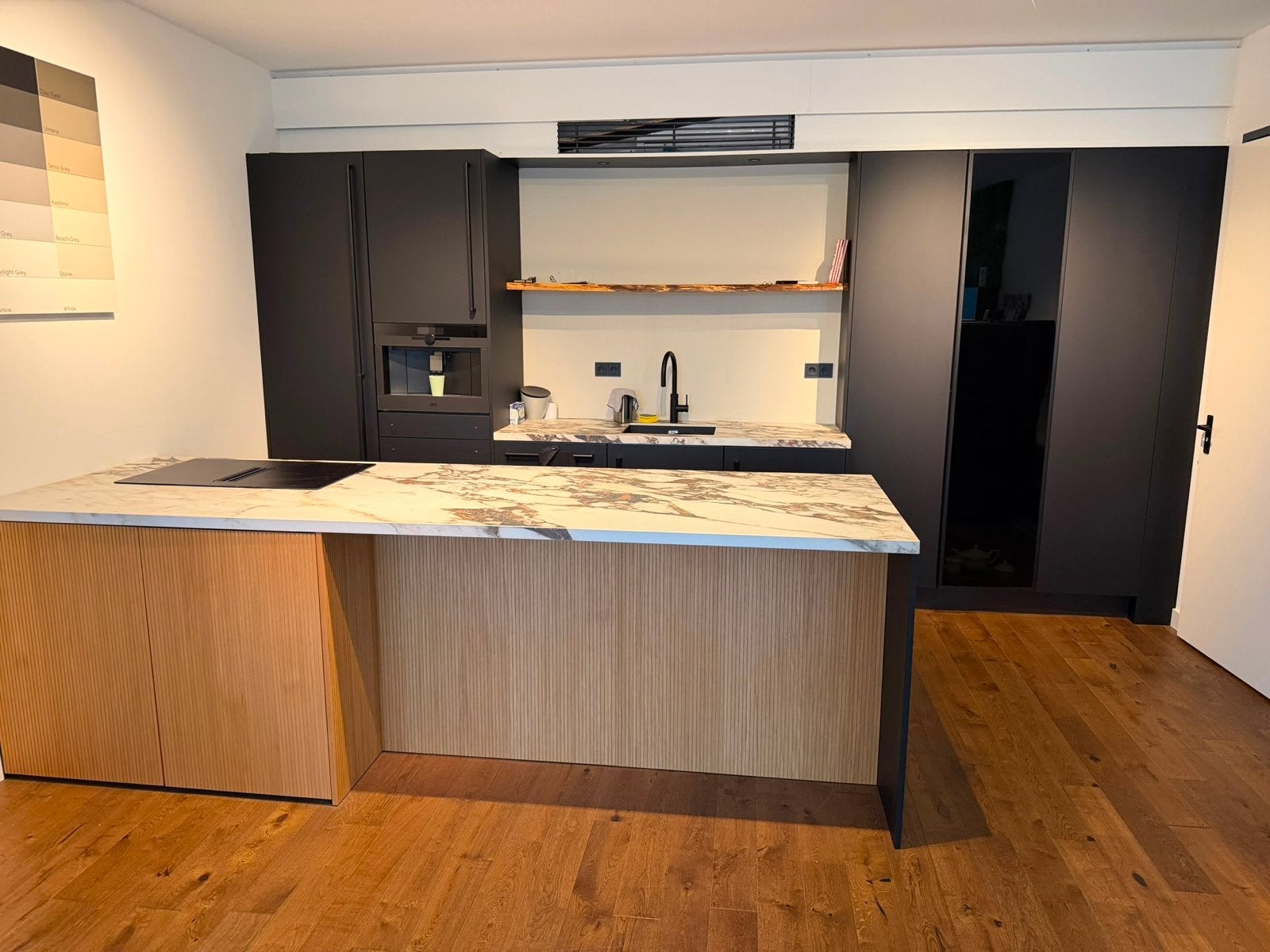 Nieuwe Showroom keuken, Ophalen, Overige materialen, Zwart, Overige typen