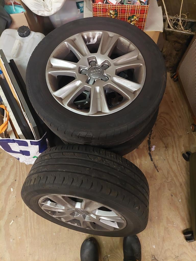 Te koop originele velgen Audi A1, Ophalen, Gebruikt, 15 inch, Velg(en)