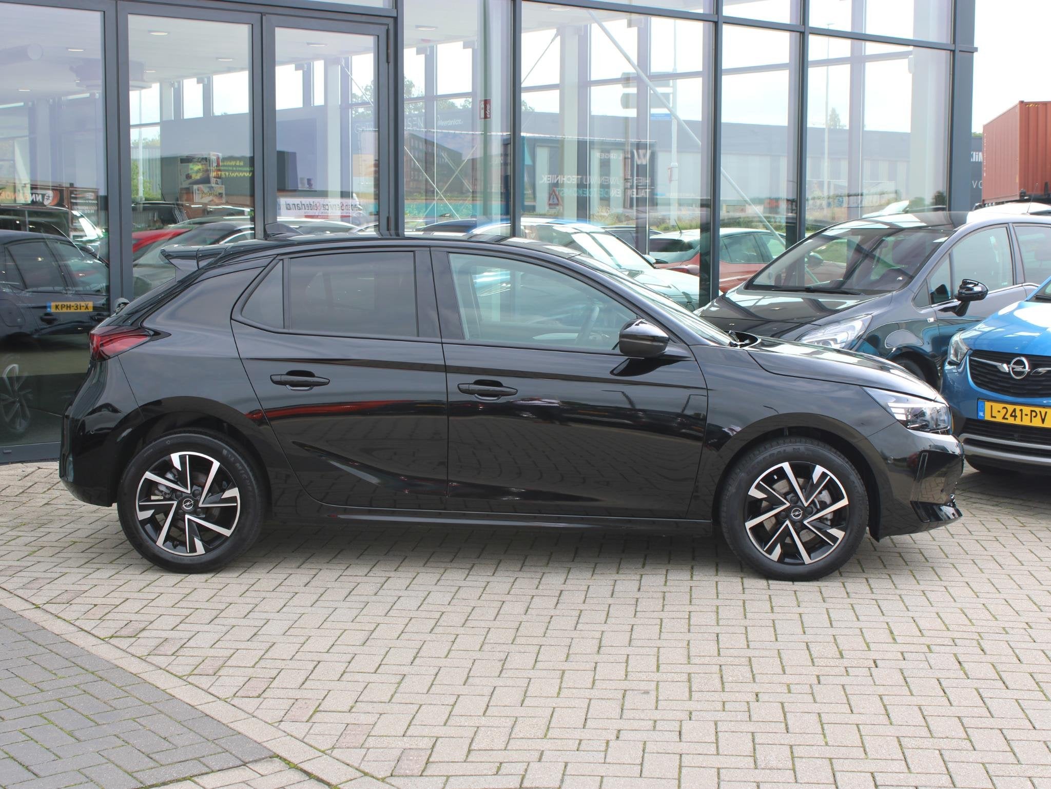 Opel Corsa 1.2 Turbo Hybrid GS NAVI / ECC / CAMERA, Auto's, Opel, Stof, Gebruikt, Euro 6, 1199 cc