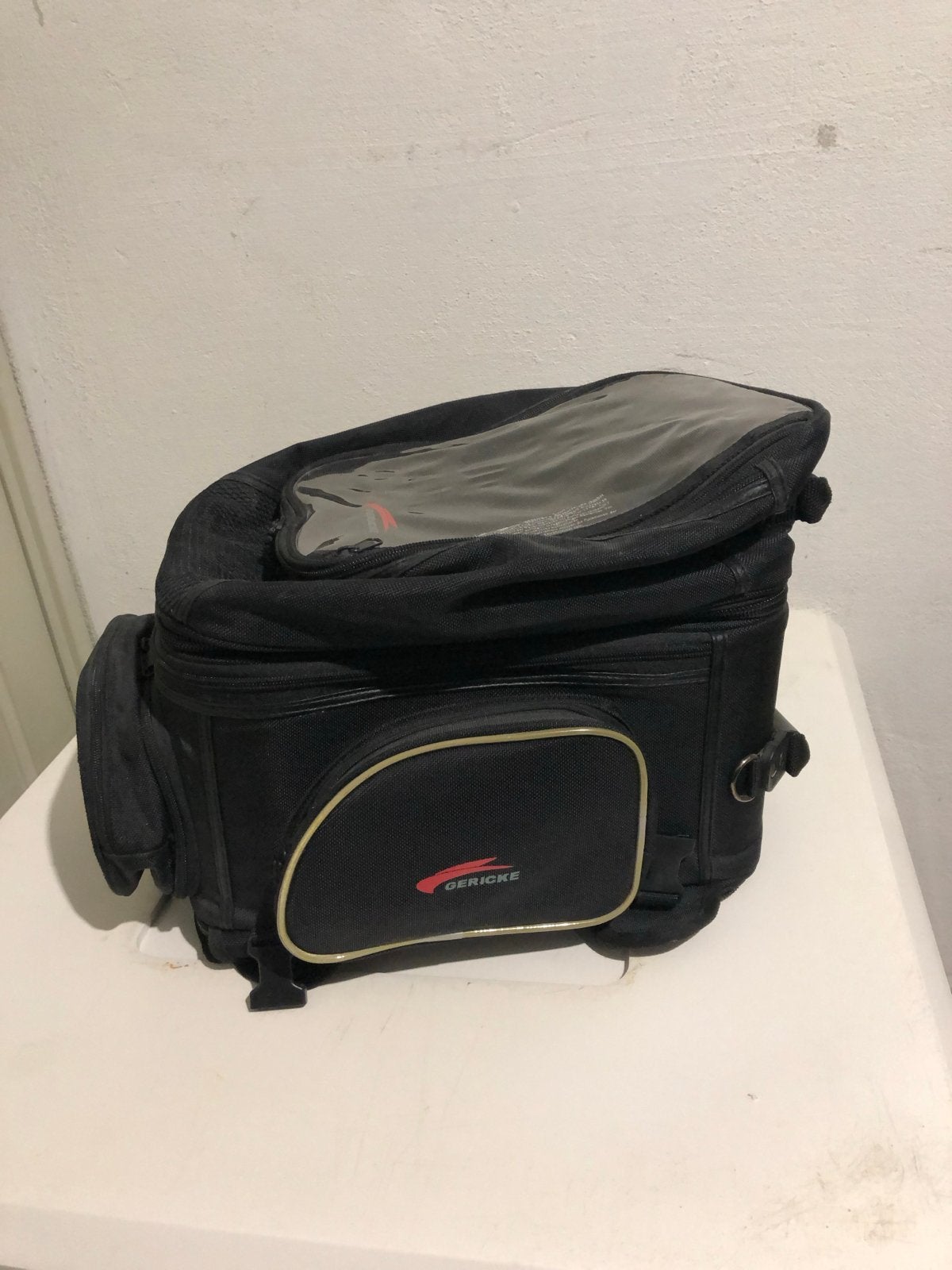 Gericke Motortas Tanktas Zwart velen opbergruimte., Motoren, Ophalen, Nieuw