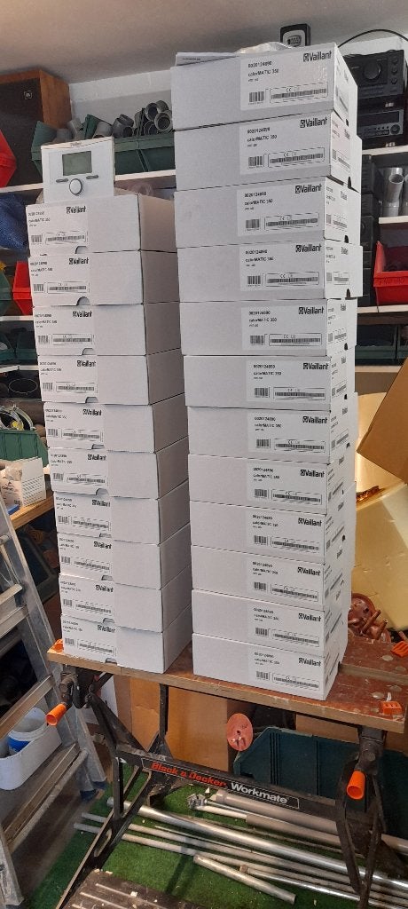 Vaillant calormatic 350 modulerende klokthermostaat 22 stuks, Ophalen of Verzenden, Slimme thermostaat, Nieuw