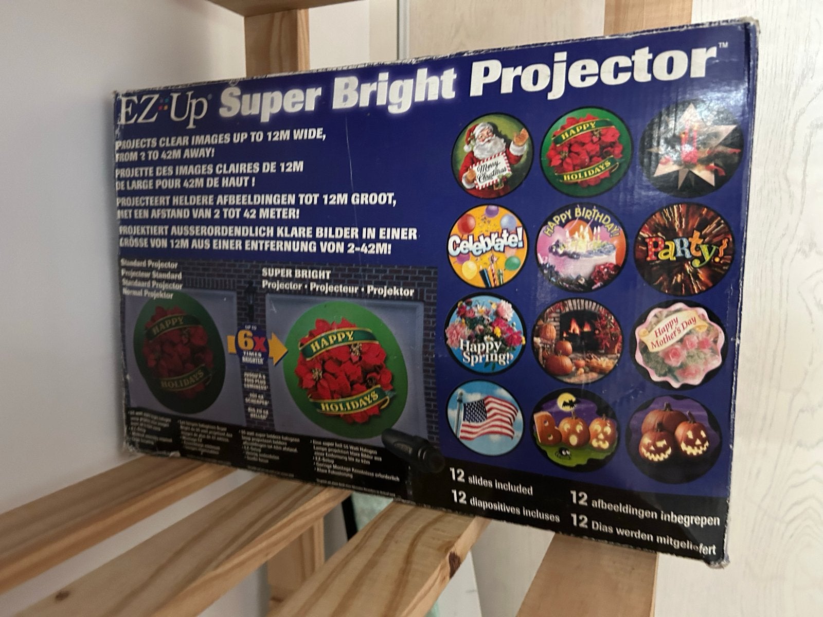 EZ-UP Super Bright Projector - Feestelijke Projector, Ophalen, Gebruikt, Overige technologieën, Overige resoluties