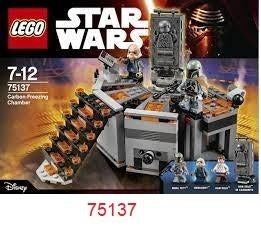 Lego 75137 Carbon Freezing Chamber 2016 Star Wars, Lego, Nieuw, Ophalen of Verzenden, Complete set