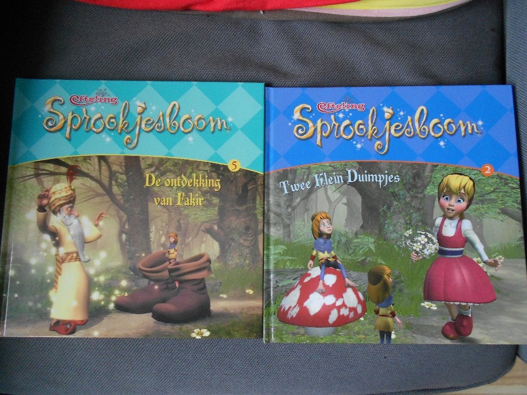 2 efteling sprookjesboom boekjes, Verzamelen, Ophalen, Gebruikt, Overige typen