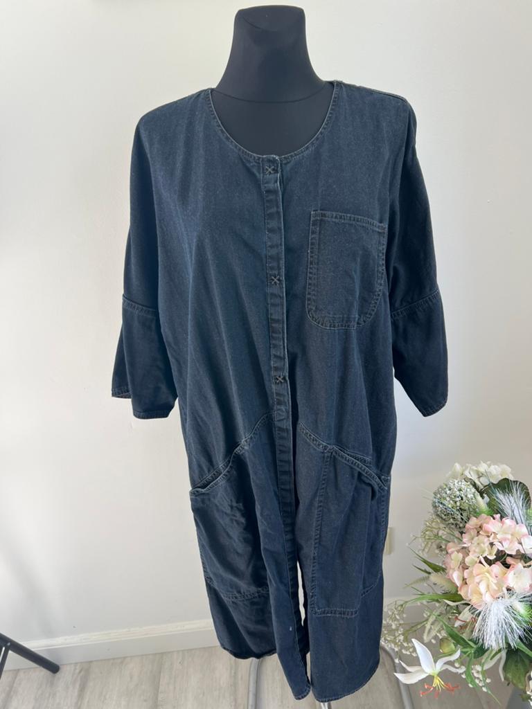 Gudrun Sjoden M, Kleding | Dames, Jurken, Gedragen, Maat 38/40 (M), Zwart, Boven de knie, Ophalen of Verzenden