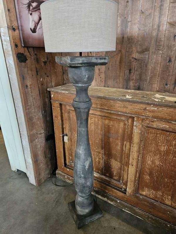 baluster lampenvoet ``WOONWINKEL RUSTIEK``, Ophalen of Verzenden, Nieuw, Hout, 100 tot 150 cm