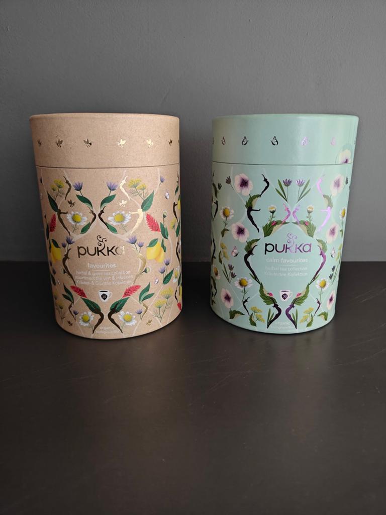 Pukka geschenkverpakking met inhoud, Diversen, Levensmiddelen, Ophalen of Verzenden
