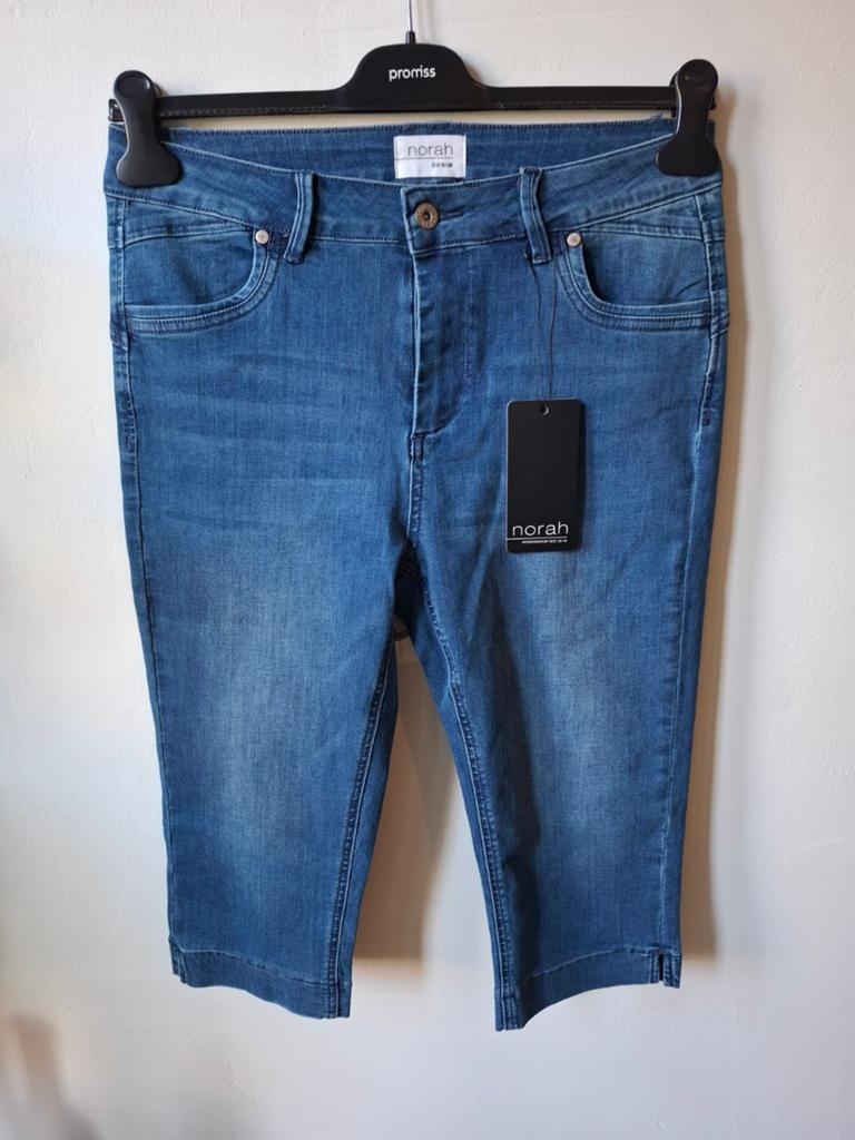 Norah nieuwe capri broek maat 40, Maat 38/40 (M), Blauw, Nieuw, Ophalen of Verzenden