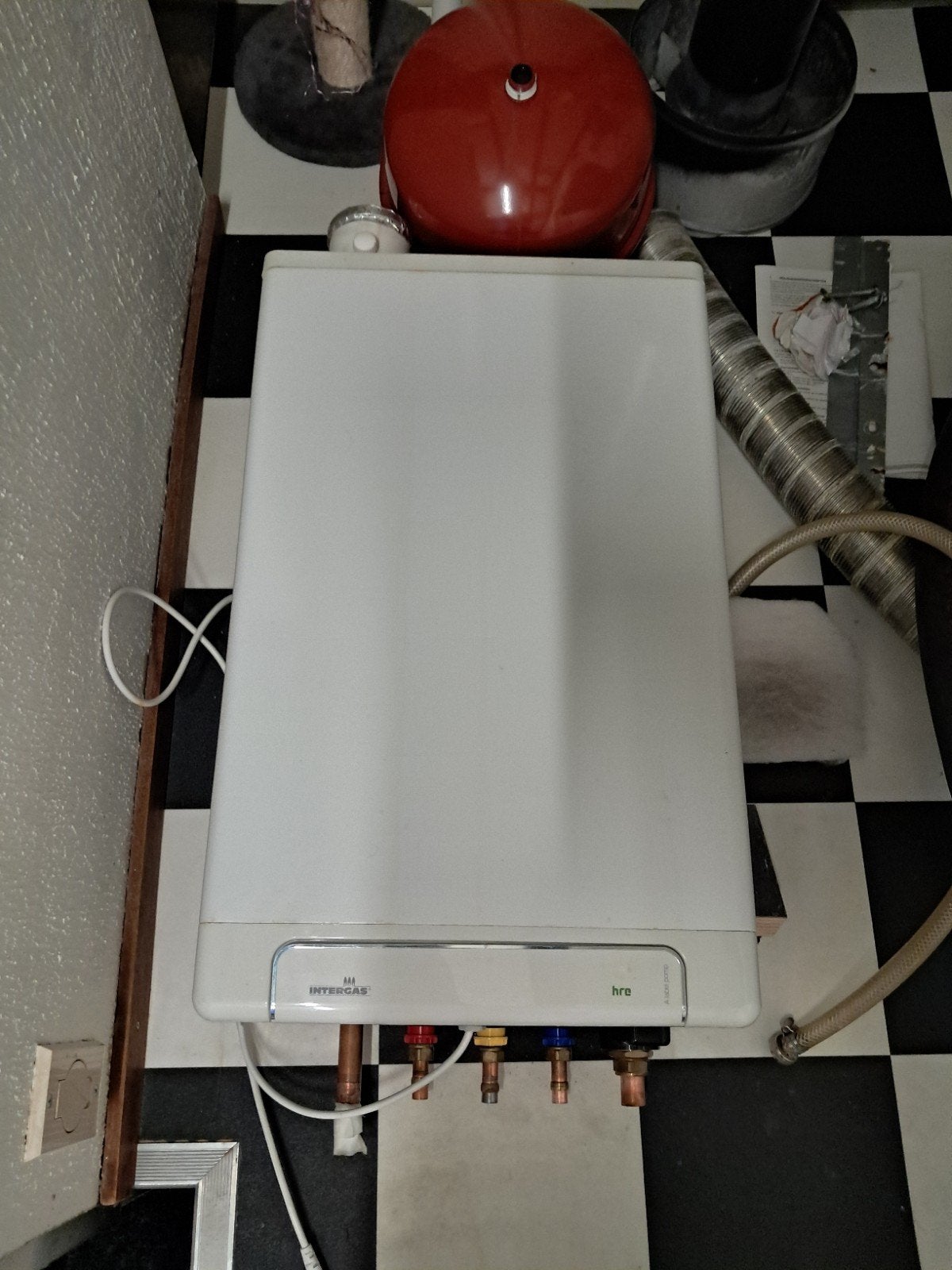 Intergas CV-ketel uit 2021 - Werkt perfect, Ophalen, Gebruikt, Cv-ketel of Combi-ketel, Hoog rendement (Hr)