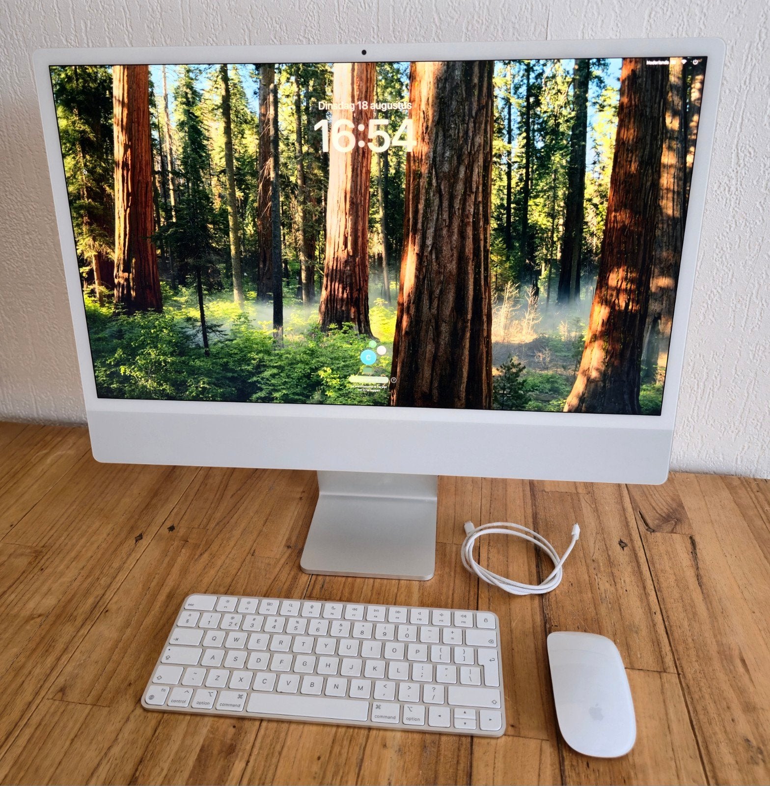 IMac in perfecte staat, is amper gebruikt, Computers en Software, Apple Desktops, Ophalen, 256 GB, IMac, Zo goed als nieuw