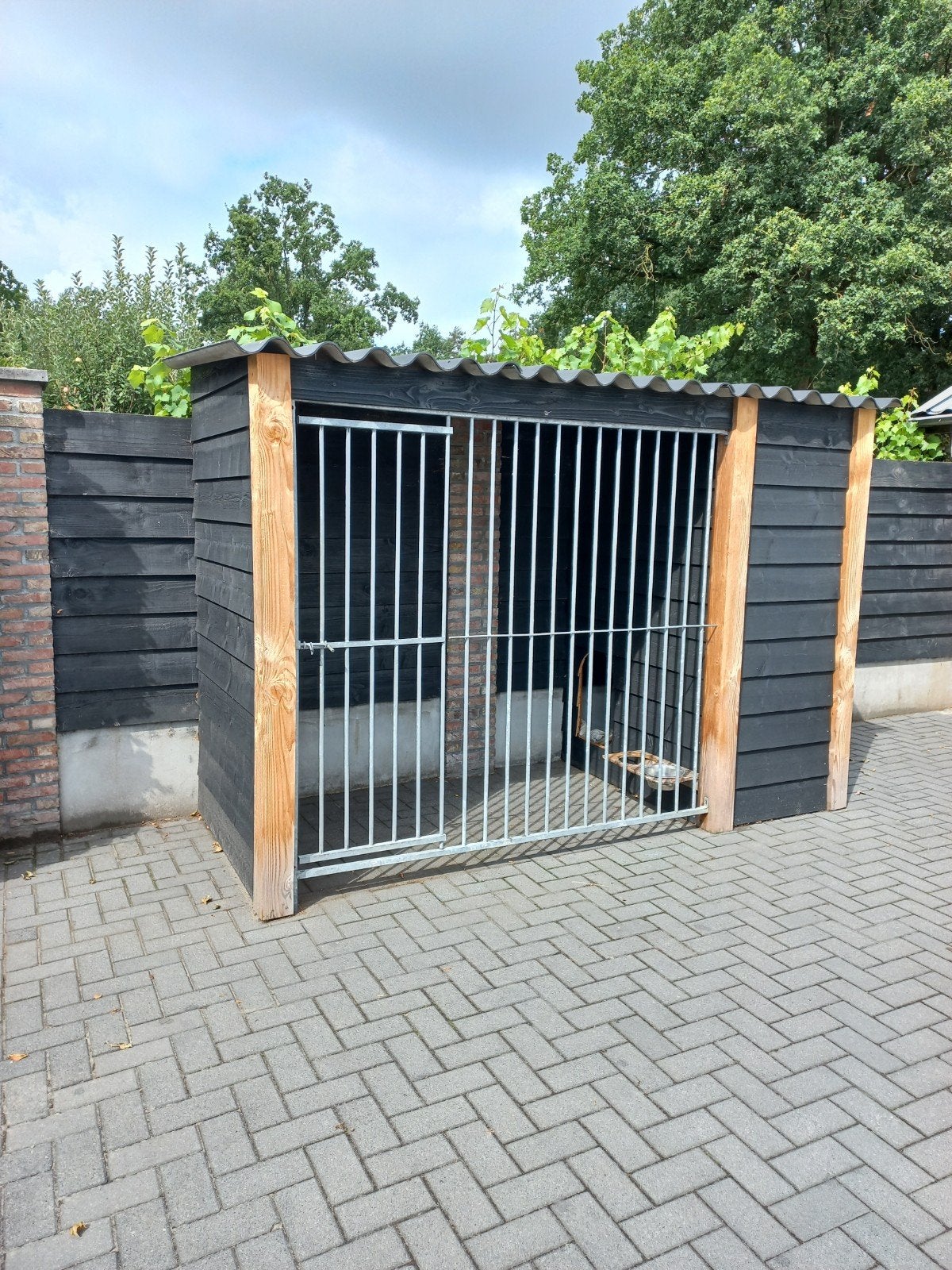 hondenhok, Dieren en Toebehoren, Hondenhokken, Hondenkennel, 110 cm of meer, 100 cm of meer, Ophalen of Verzenden