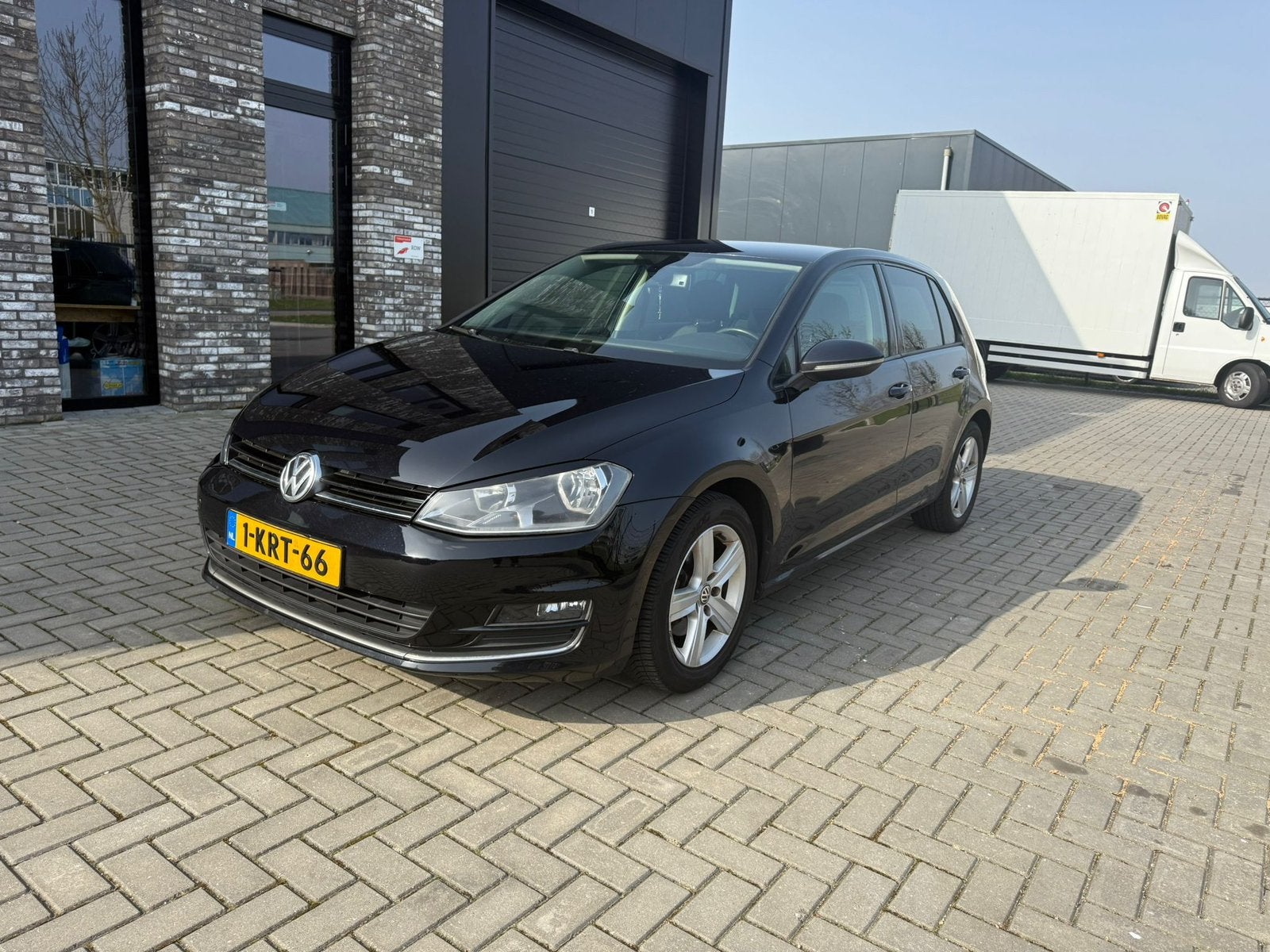 Volkswagen Golf 1.2 TSI 77KW 5D DSG 2013 Zwart, Stof, 4 cilinders, 620 kg, Origineel Nederlands