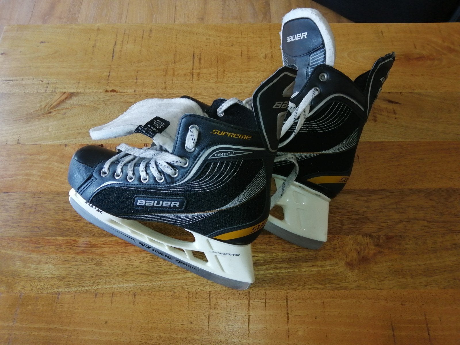 Bauer schaatsen, Ophalen, Gebruikt, Bauer, IJshockeyschaatsen
