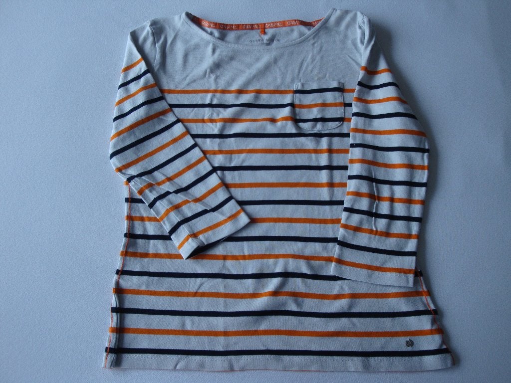 Cloud dancer GERRY WEBER longsleeve met strepen. Maat M., Maat 38/40 (M), Overige kleuren, Ophalen of Verzenden, Zo goed als nieuw