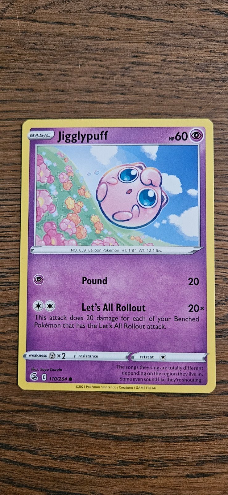 Pokémon Fushion Strike #110, Ophalen of Verzenden, Zo goed als nieuw