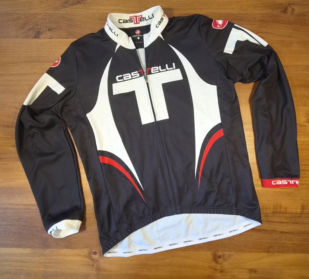 Castelli fietsshirt voor- en najaar met lange mouwen xxxl, Gebruikt, Castelli, Overige maten, Bovenkleding