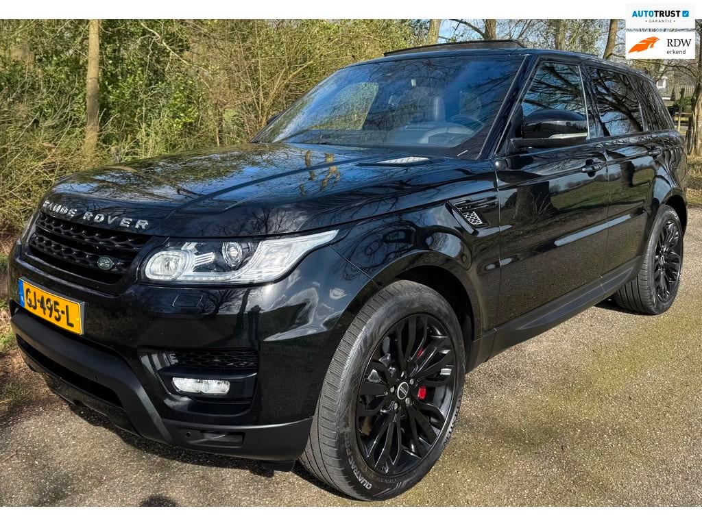 Land Rover Range Rover Sport 3.0 SDV6 Autobiography Dynamic, Euro 5, Stof, Gebruikt, Zwart