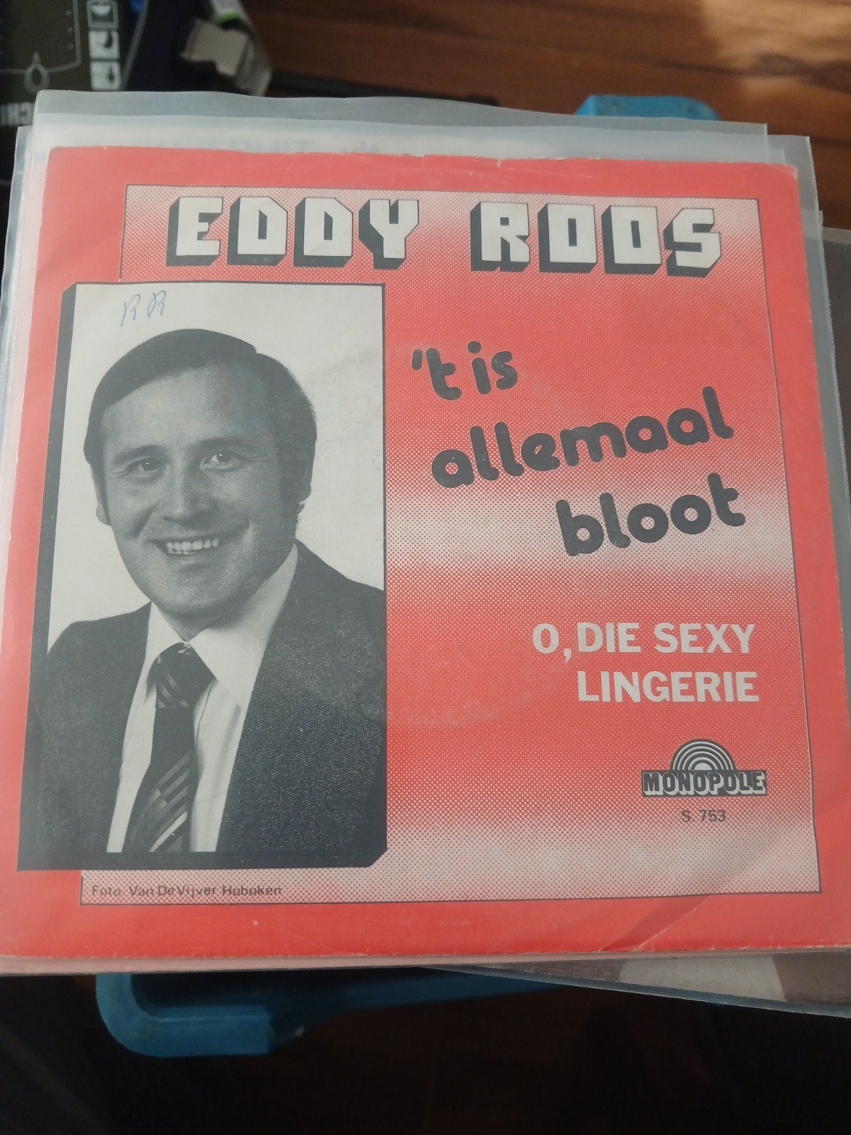 EDDY ROOS het is allemaal bloot / o die sexy lingerie, Ophalen of Verzenden, Zo goed als nieuw, Overige formaten, Levenslied of Smartlap