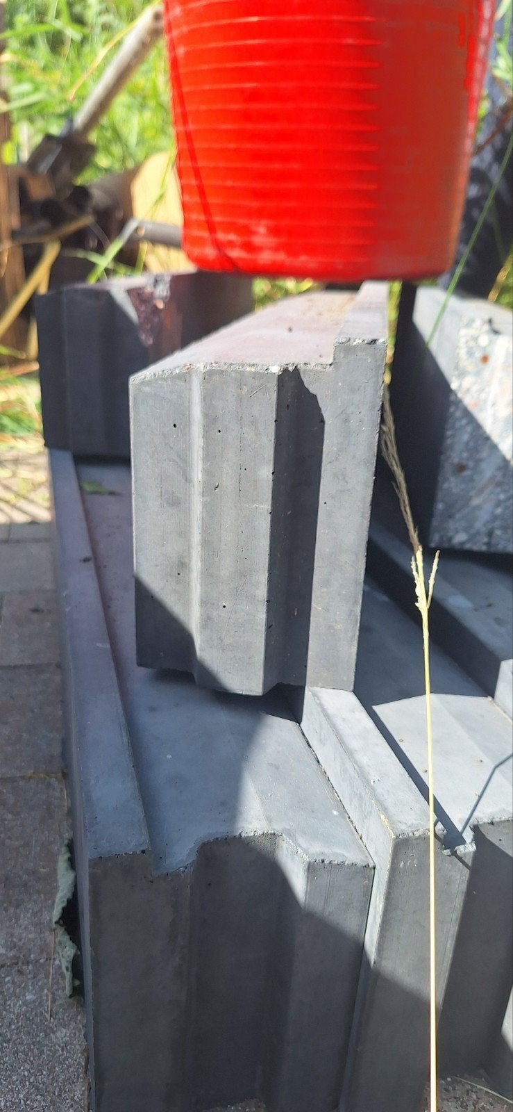 Gratis betonbanden antraciet, Ophalen, Nieuw