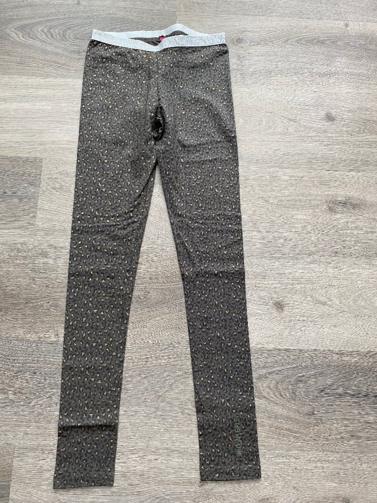 QUAPI legging groen / goud / zilver NIEUW maat 158 / 164 DK, Broek, Meisje, Nieuw, Ophalen of Verzenden